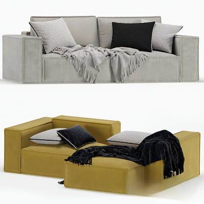 SOFA EBI HAPPY YELLOW LOFT  ДИВАН ЭБИ